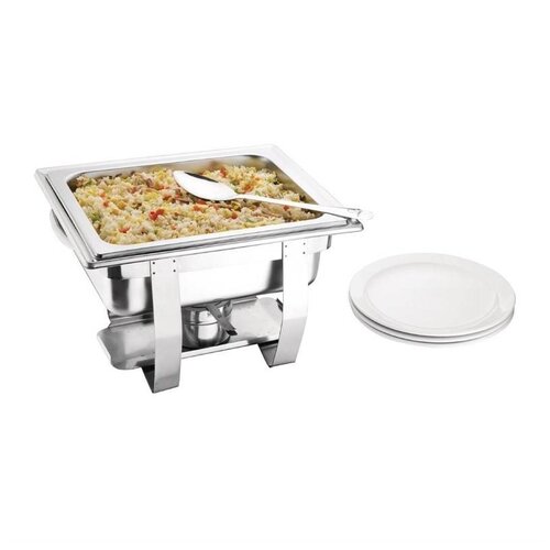 CHRselect Chafing Dish Milan | GN 1/2 | 3,7 Litres | 365x300x300(h)mm CHRselect Chafing Dish Milan | GN 1/2 | 3,7 Litres | 365x300x300(h)mm