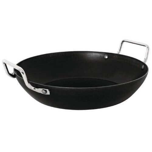 Vogue Plat à paëlla | en fer noir | Vogue 508mm