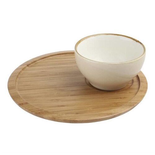 CHRselect Plateau de Service | Rond | Bambou | Ø280x15(h)mm