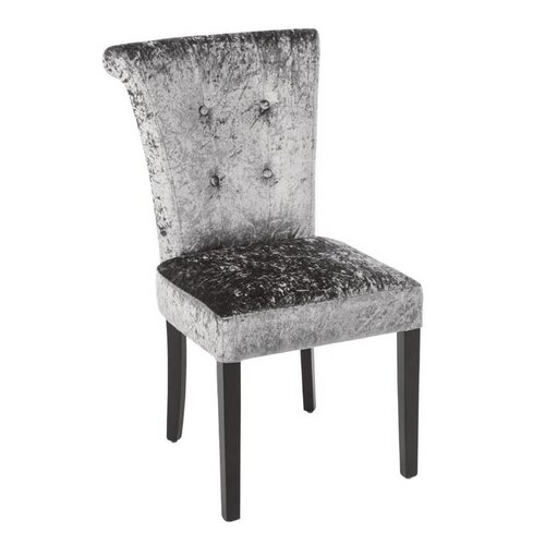 Bolero Chaises en Velours | Bolero | Gris Olive  | Lot de 4