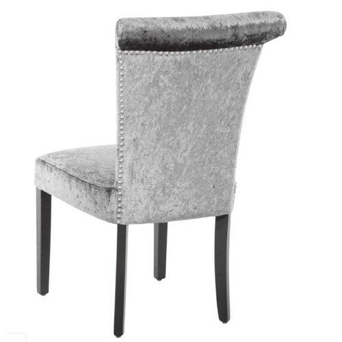 Bolero Chaises en Velours | Bolero | Gris Olive  | Lot de 4