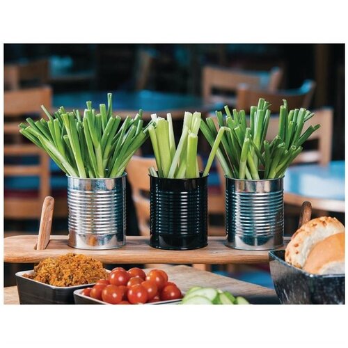 CHRselect Récipient Boîte de Conserve | Acier Galvanisé