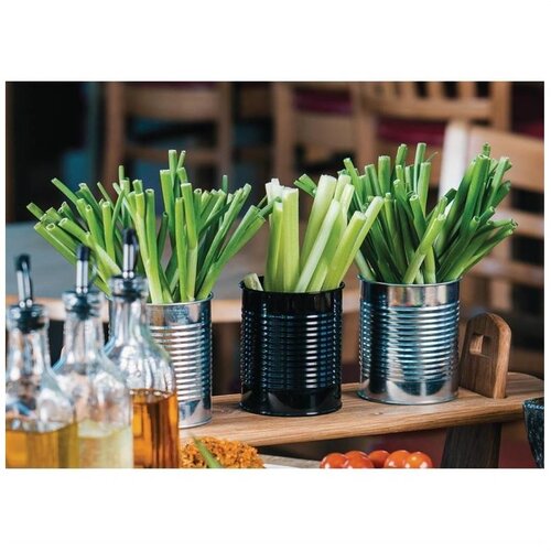 CHRselect Récipient Boîte de Conserve | Acier Galvanisé