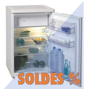Exquisit Réfrigérateur Blanc A+ | avec Surgélateur | 150L | 580x600x(H)850mm | PROMOTION XXL!