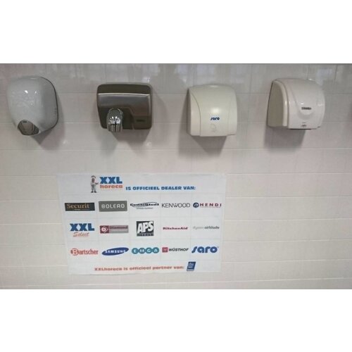 Vama Sèche-Mains Plastique | TRÈS ÉCONOME & SILENCIEUX | 10 - 12 sec | 550W | PROMOTION XXL - Copy