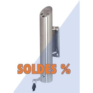 CHRselect Cendrier Poteau Mural Inox | Ø75x460mm | PROMOTION XXL! CHRselect Cendrier Poteau Mural Inox | Ø75x460mm | PROMOTION XXL!
