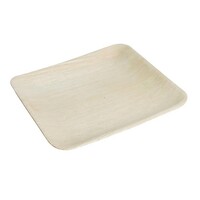 Plats carrés | en Feuilles de Palmier | Fiesta | 250(L) x 250(P)mm | Lot de 100