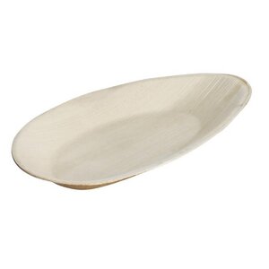 Fiesta Assiettes ovales | en Feuilles de palmier | Fiesta | 320(L) x 180(P)mm | Lot de 100 Fiesta Assiettes ovales | en Feuilles de palmier | Fiesta | 320(L) x 180(P)mm | Lot de 100