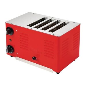 XXLselect Grille-pain | Rowlett Regent | 4 Fentes Rouge | 255(H) x 360(L) x 210(P)mm XXLselect Grille-pain | Rowlett Regent | 4 Fentes Rouge | 255(H) x 360(L) x 210(P)mm