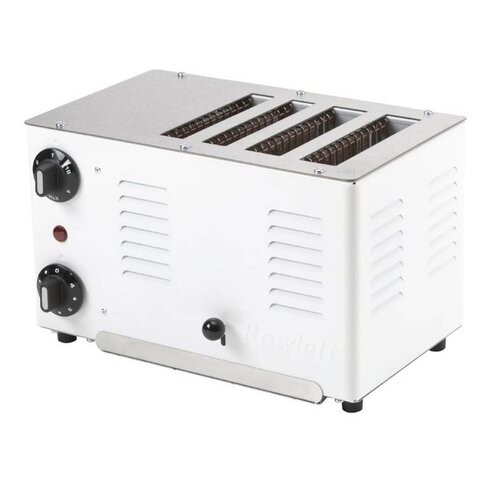 CHRselect Grille-Pain | Rowlett Rutland | Regent Thick nThin | 4 Fentes Blanc | 220(H) x 210(L) x 388(P)mm CHRselect Grille-Pain | Rowlett Rutland | Regent Thick nThin | 4 Fentes Blanc | 220(H) x 210(L) x 388(P)mm