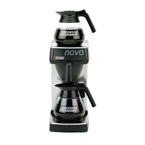 Bravilor Bonamat Cafetière Novo | 2 plaques chauffantes 2x 1,5 litres 430 (h) mm