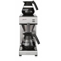 Cafetière Mondo 2 | Café filtre 2 pichets en verre 195x406x (H) 446cm