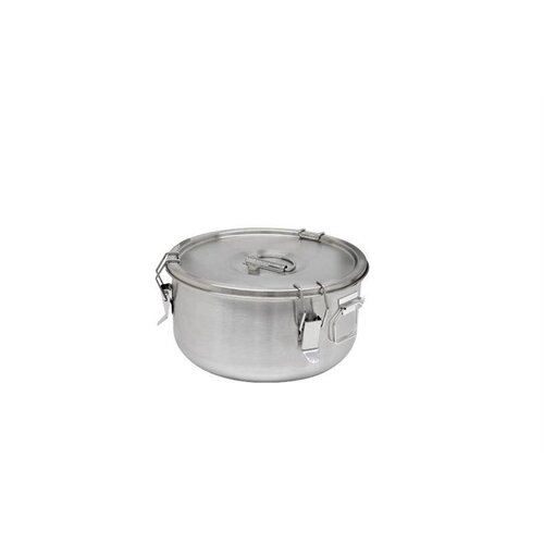 CHRselect Conteneur á Soupe Inox | 5 Litres | Poignées Latérales | Ø300x170mm