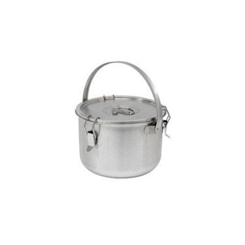 CHRselect Conteneur á Soupe Inox | 10 Litres | Grande Anse | Ø300x225mm