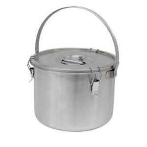 CHRselect Conteneur á Soupe Inox | 20 Litres | Grande Anse | Ø360x285mm