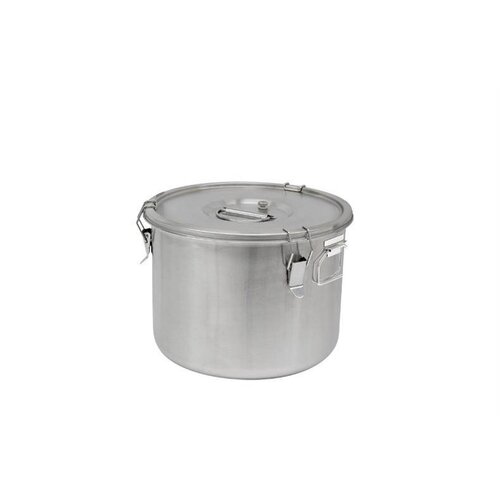 CHRselect Conteneur á Soupe Inox | 20 Litres | Poignées Latérales | Ø360x285mm CHRselect Conteneur á Soupe Inox | 20 Litres | Poignées Latérales | Ø360x285mm