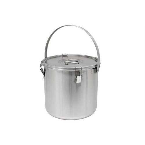 CHRselect Conteneur á Soupe Inox | 30 Litres | Grande Anse | Ø360x400mm