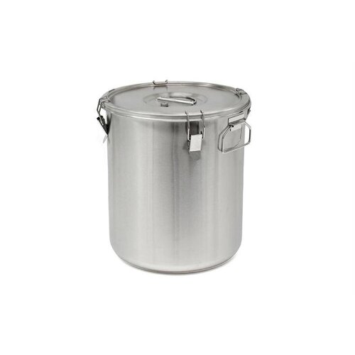 CHRselect Conteneur á Soupe Inox | 30 Litres | Poignées Latérales | Ø360x400mm CHRselect Conteneur á Soupe Inox | 30 Litres | Poignées Latérales | Ø360x400mm
