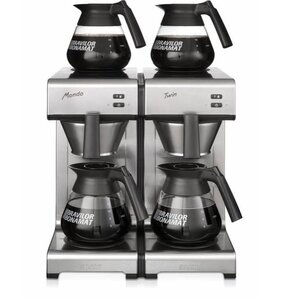 Bravilor Bonamat Cafetière Mondo | Double Duo | Filtre rapide 404x406x (H) 446 mm Bravilor Bonamat Cafetière Mondo | Double Duo | Filtre rapide 404x406x (H) 446 mm