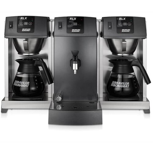 Bravilor Bonamat Cafetière RLX 131 | 2 systèmes de grille + plaques chauffantes 705x509x448 mm