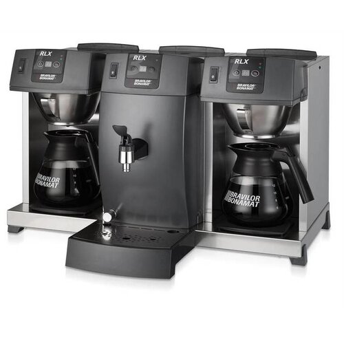 Bravilor Bonamat Cafetière RLX 131 | 2 systèmes de grille + plaques chauffantes 705x509x448 mm