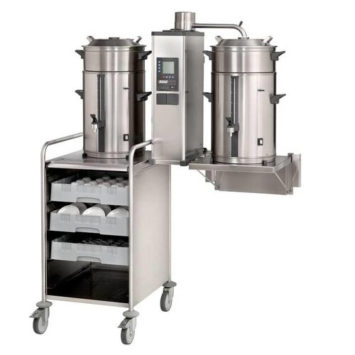 Bravilor Bonamat Cafetière B5 HW W L / R | Filtre rond 615x540x740 mm