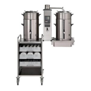 Bravilor Bonamat Cafetière |Filtre rond B20 HW W | 2x 20 litres 3 parties Bravilor Bonamat Cafetière |Filtre rond B20 HW W | 2x 20 litres 3 parties