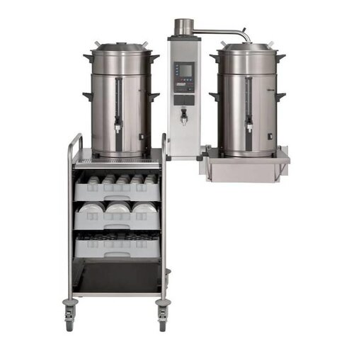 Bravilor Bonamat Cafetière |Filtre rond B20 HW W | 2x 20 litres 3 parties Bravilor Bonamat Cafetière |Filtre rond B20 HW W | 2x 20 litres 3 parties