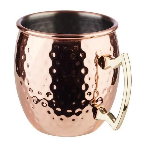APS Mule Moscow |   Acier inoxydable avec aspect cuivre 550 ml Poignée dorée