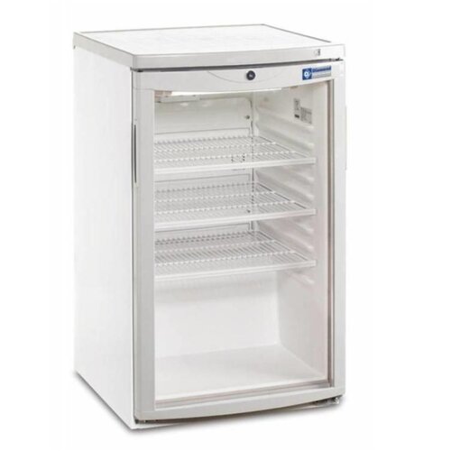 Diamond Réfrégirateur vitrine | 150 Litres | portes verre | 503x567x(h)850cm