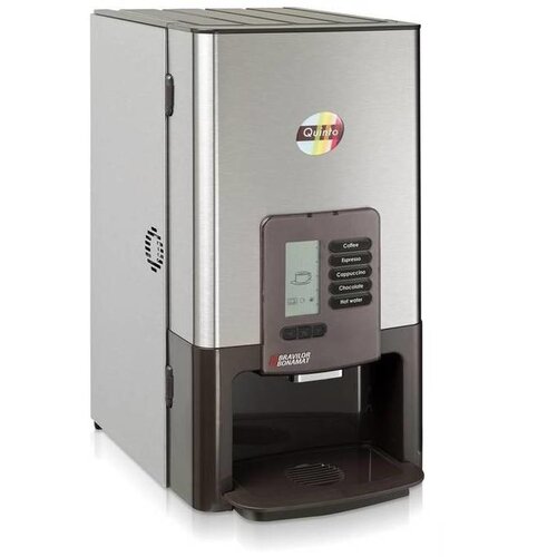 Bravilor Bonamat Cafetière Quinto | 4 boissons différentes 3 bidons | 310x426x570 mm