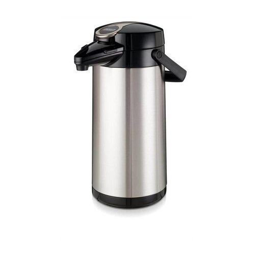 Bravilor Bonamat Bravlilor Airpot Furento | Pot Intérieur en Verre | Boîtier en Inox | 2,2 Litres | Ø164x378(h)mm