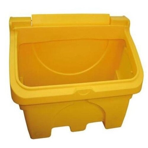 CHRselect Bac à Sel de Déneigement | 200 Litres | Jaune