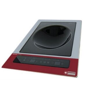Diamond Plaque à induction |  "wok-encastrable" | 6 kW-TRI | Touches Tactiles | 440x580xh160 mm