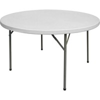 Table de Repas Pliable | 13.6 Kg | Ø1220x740mm