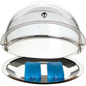 Stalgast Plateau en INOX | Unités de Refroidissement | Ø380x240mm Stalgast Plateau en INOX | Unités de Refroidissement | Ø380x240mm