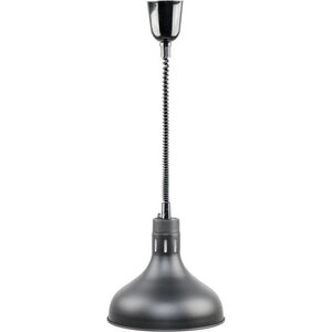 Stalgast Lampe Chauffante | Suspendue (noire) | Ø290mm 