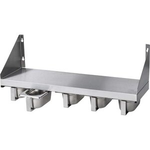 Stalgast Etagère Suspendue| avec Conteneurs GN | pour Epices | 250x200x629mm