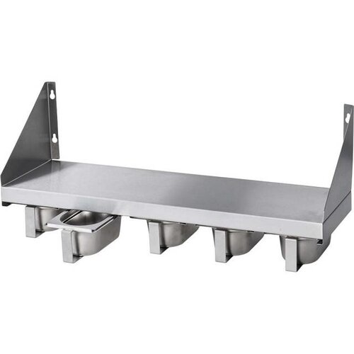 Stalgast Etagère Suspendue| avec Conteneurs GN | pour Epices | 250x200x629mm