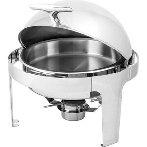 Stalgast Chafing Dish | Rond Roll Top | 5.5 Litres | 455x530x465mm Stalgast Chafing Dish | Rond Roll Top | 5.5 Litres | 455x530x465mm