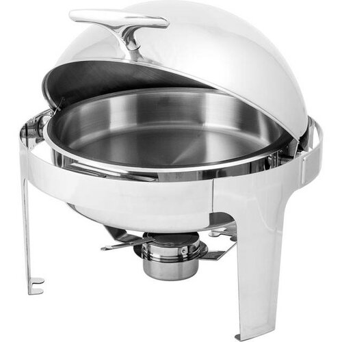 Stalgast Chafing Dish | Rond Roll Top | 5.5 Litres | 455x530x465mm Stalgast Chafing Dish | Rond Roll Top | 5.5 Litres | 455x530x465mm