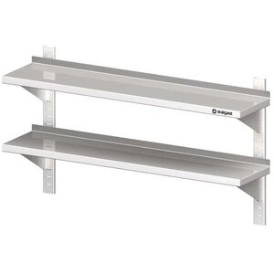 Stalgast Double Etagère Réglable | 660x300x1200mm