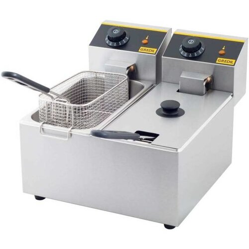 Stalgast Friteuse 2 x 3,5 Litres | 4,4kW | 500x570x500(h)mm