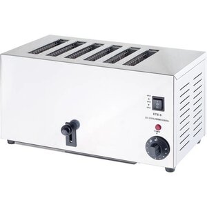 Stalgast Toaster 6 Fentes | 2500W | 34Kg | 640x440x175mm Stalgast Toaster 6 Fentes | 2500W | 34Kg | 640x440x175mm