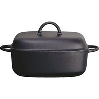 Rôtissoire en Fonte avec Couvercle | 6 Litres | 8.8 Kg