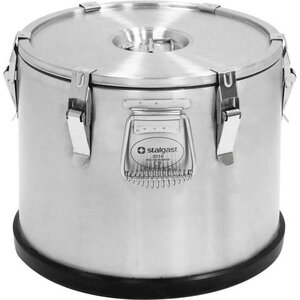 Stalgast Thermos de Tranport INOX | 25 Litres | Ø360x415mm Stalgast Thermos de Tranport INOX | 25 Litres | Ø360x415mm