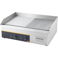Grill Électrique | Lisse/Rainuré | 3,6kW | 440x640x175(h)mm
