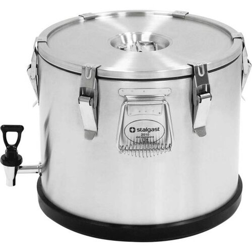 Stalgast Thermos de Transport INOX | 25 Litres | avec Robinet | Ø360x415mm Stalgast Thermos de Transport INOX | 25 Litres | avec Robinet | Ø360x415mm