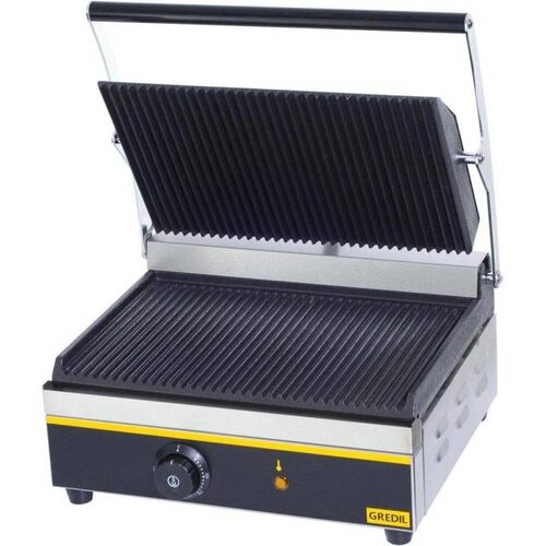 Stalgast Grill PANINI Rainuré | 18Kg | 385?325?(h)200mm Stalgast Grill PANINI Rainuré | 18Kg | 385?325?(h)200mm