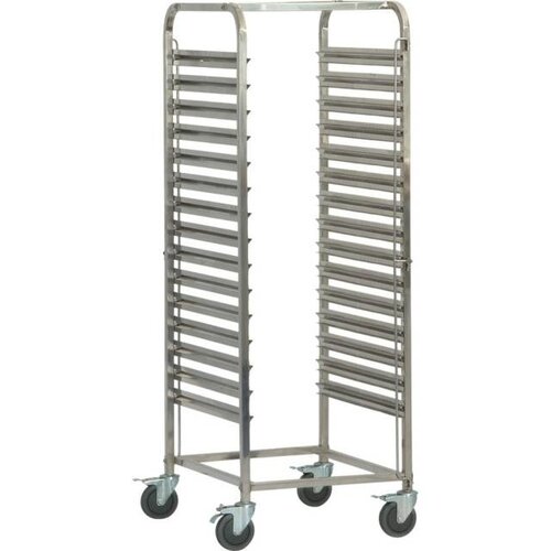 Stalgast Chariot Echelles INOX | 16 x Plaques 600x400 mm | 620x470x1735(h)mm Stalgast Chariot Echelles INOX | 16 x Plaques 600x400 mm | 620x470x1735(h)mm
